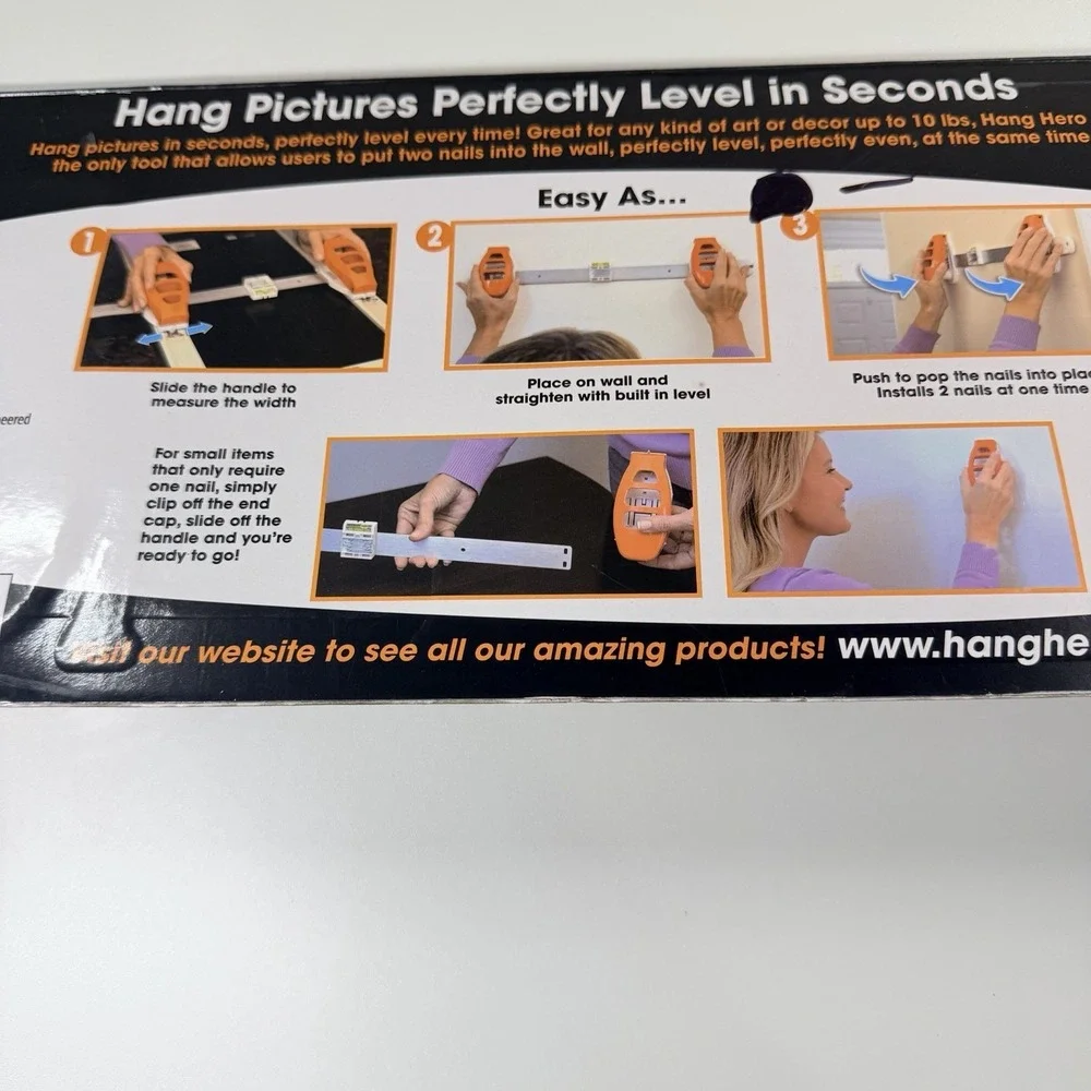 Hang Hero All-in-One System for Perfect Picture Alignment